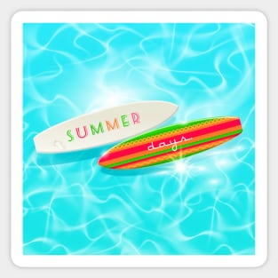 Summer Days 4 Sticker